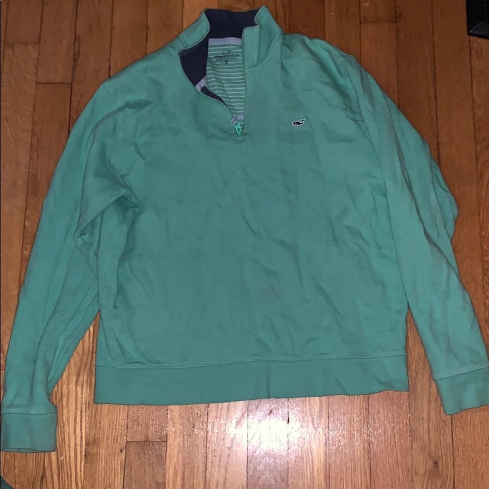 Green Vineyard Vine quarter zip